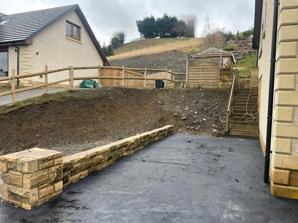 Tarmac Driveway Installion completed - Hawick, Borders