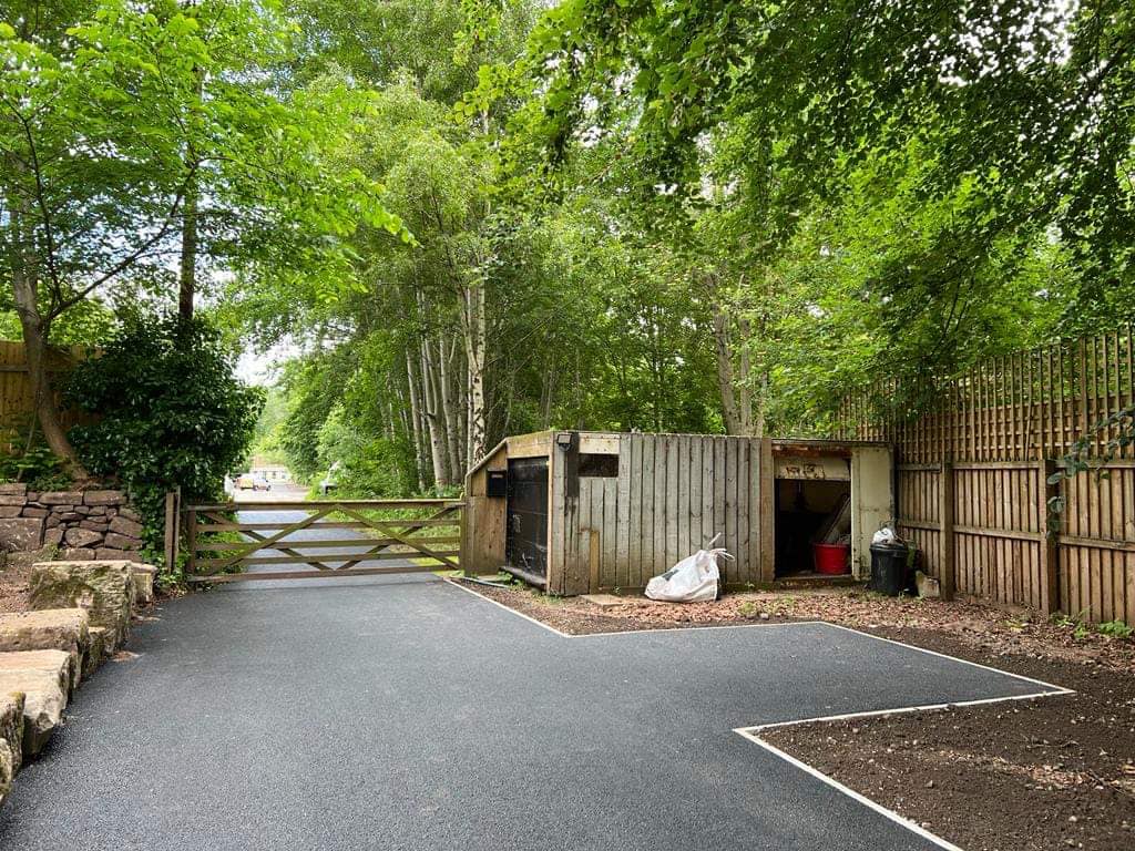 Driveway Installation Contractors Jedburgh - 40mm of AC10mm stone mastic asphalt