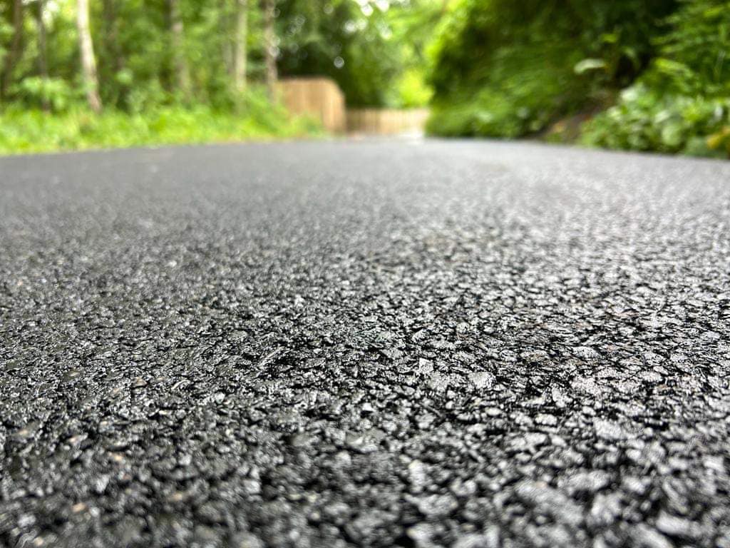 Driveway Installation Contractors Jedburgh - 40mm of AC10mm stone mastic asphalt