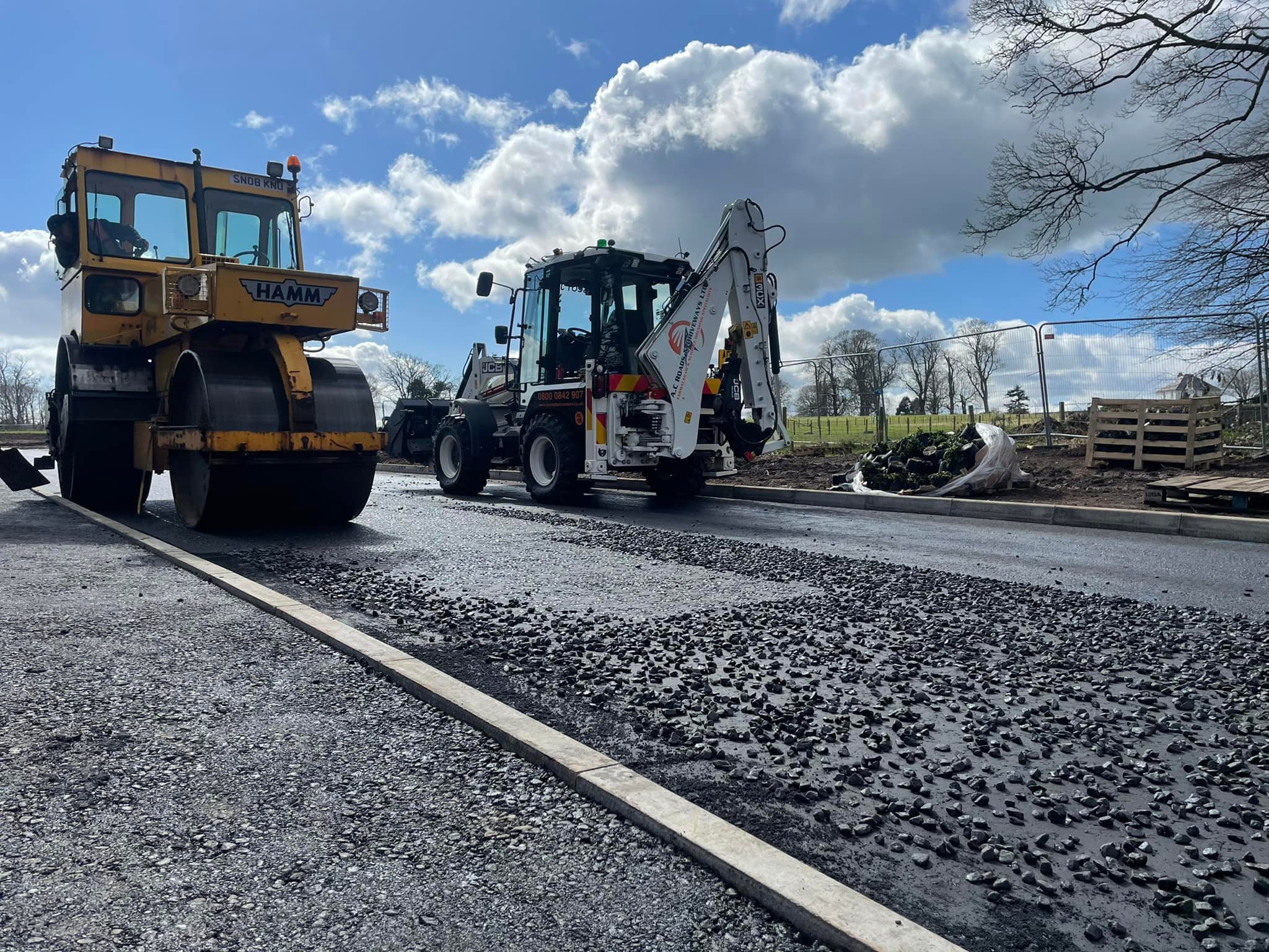 Road Surfacing Contractor for Scottish Councils - Plant and Skilled Team for Hire