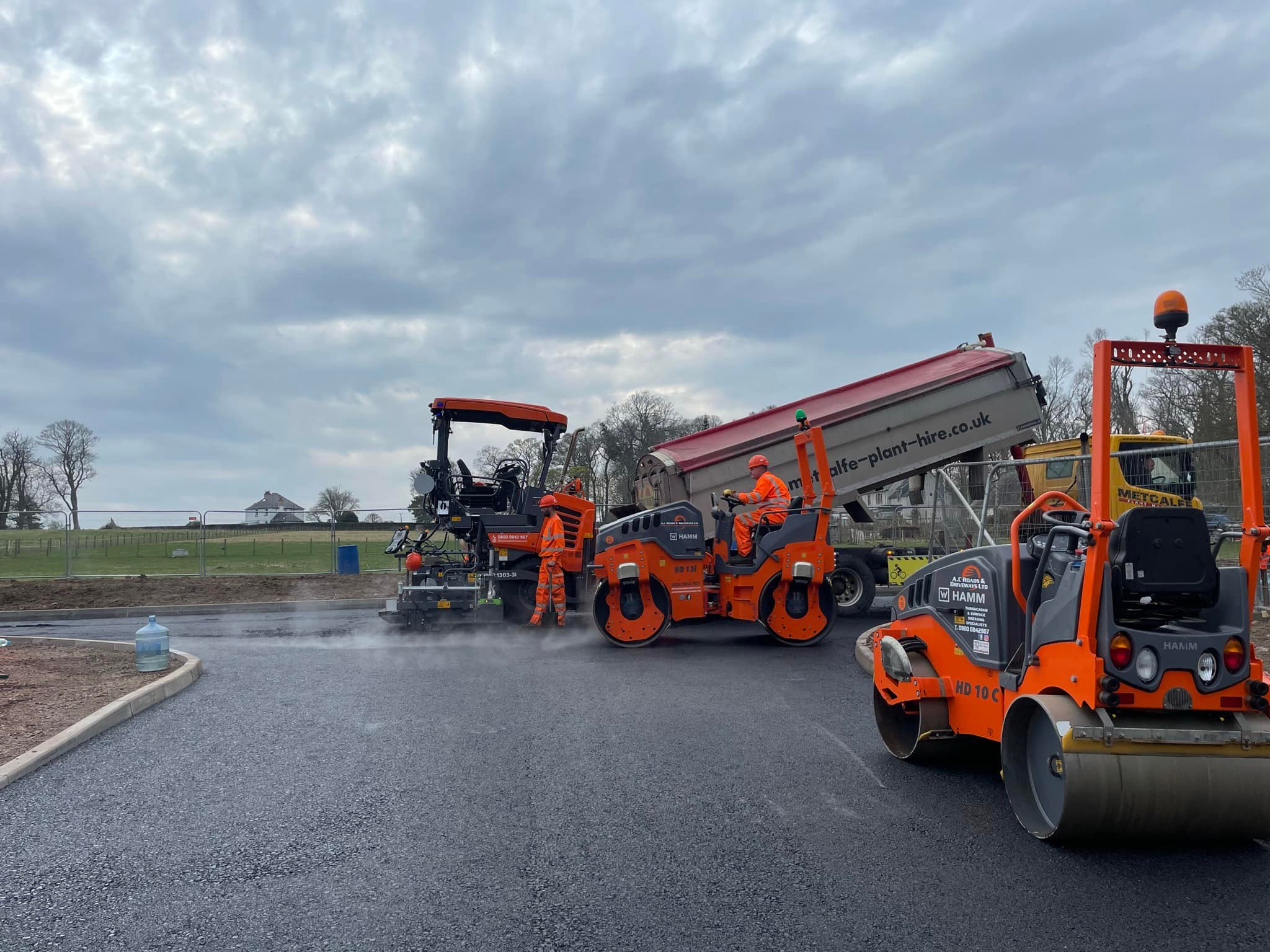 Road Surfacing Contractor for Scottish Councils - Plant and Skilled Team for Hire
