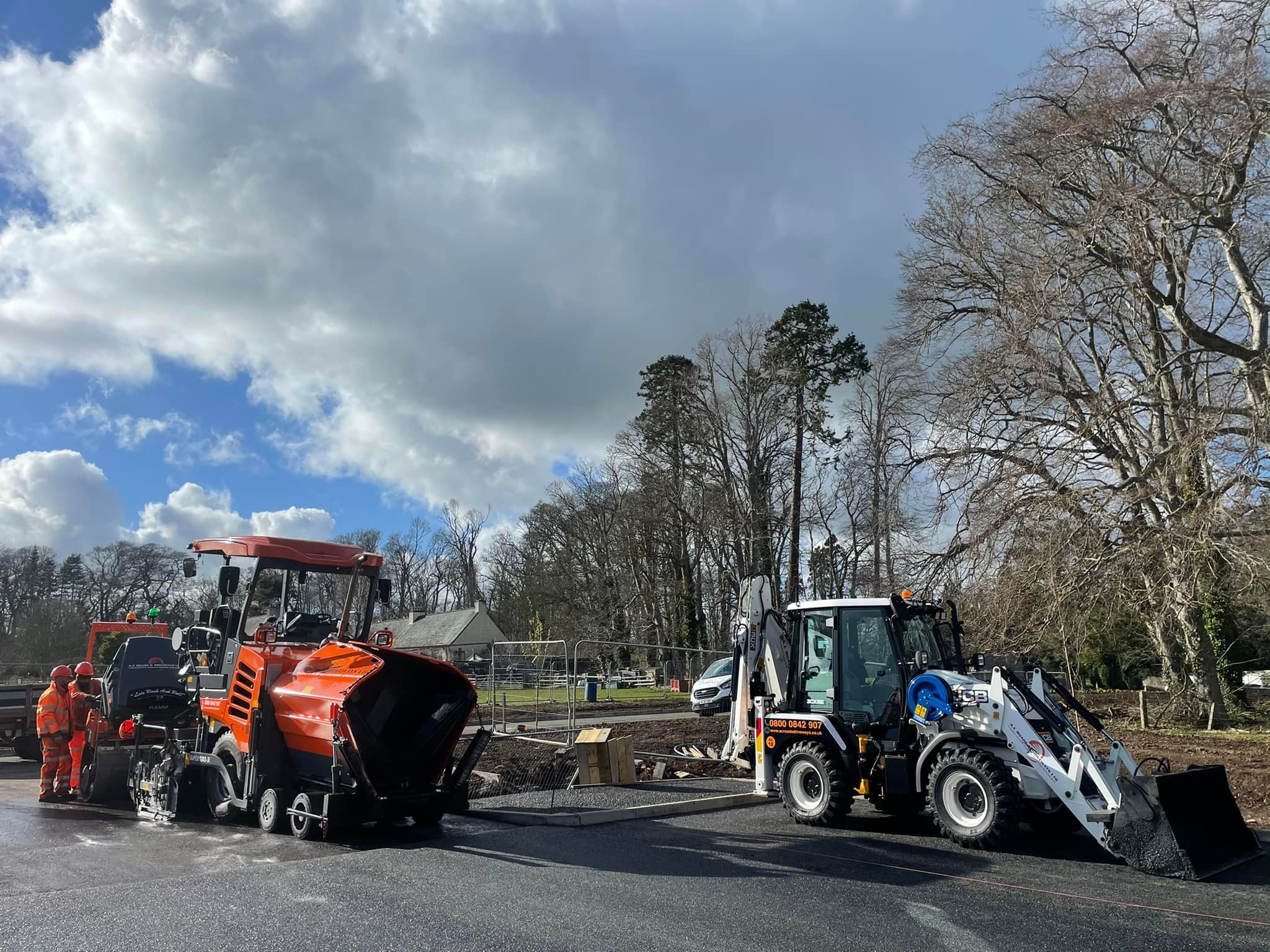 Road Surfacing Contractor for Scottish Councils - Plant and Skilled Team for Hire