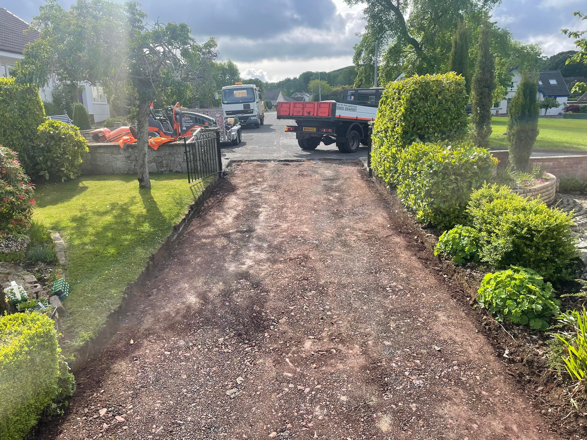 Tarmac Driveway for Bungalow - Peebles, Scotland