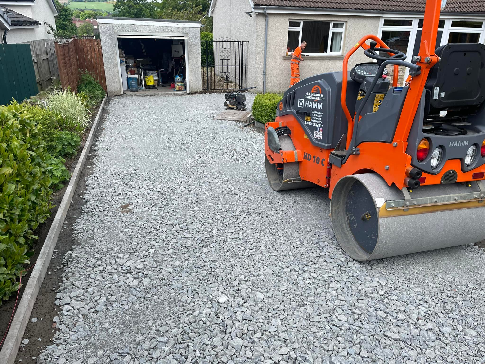 Tarmac Driveway for Bungalow - Peebles, Scotland