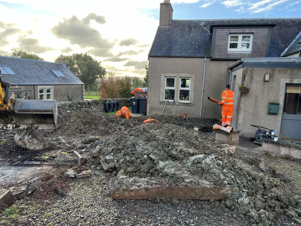 Large Tarmac Driveway with Drainage, Hawick, Borders