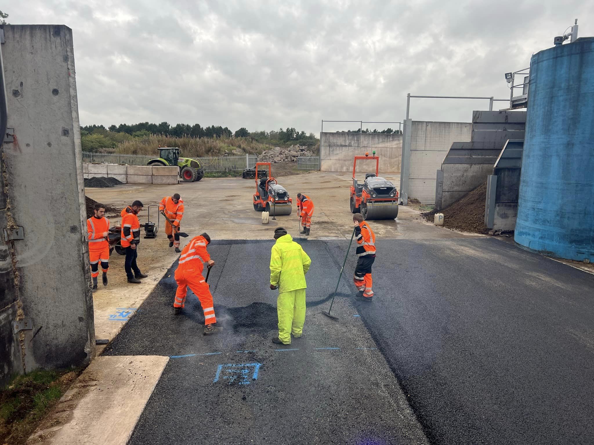 Tarmac Company Team Working