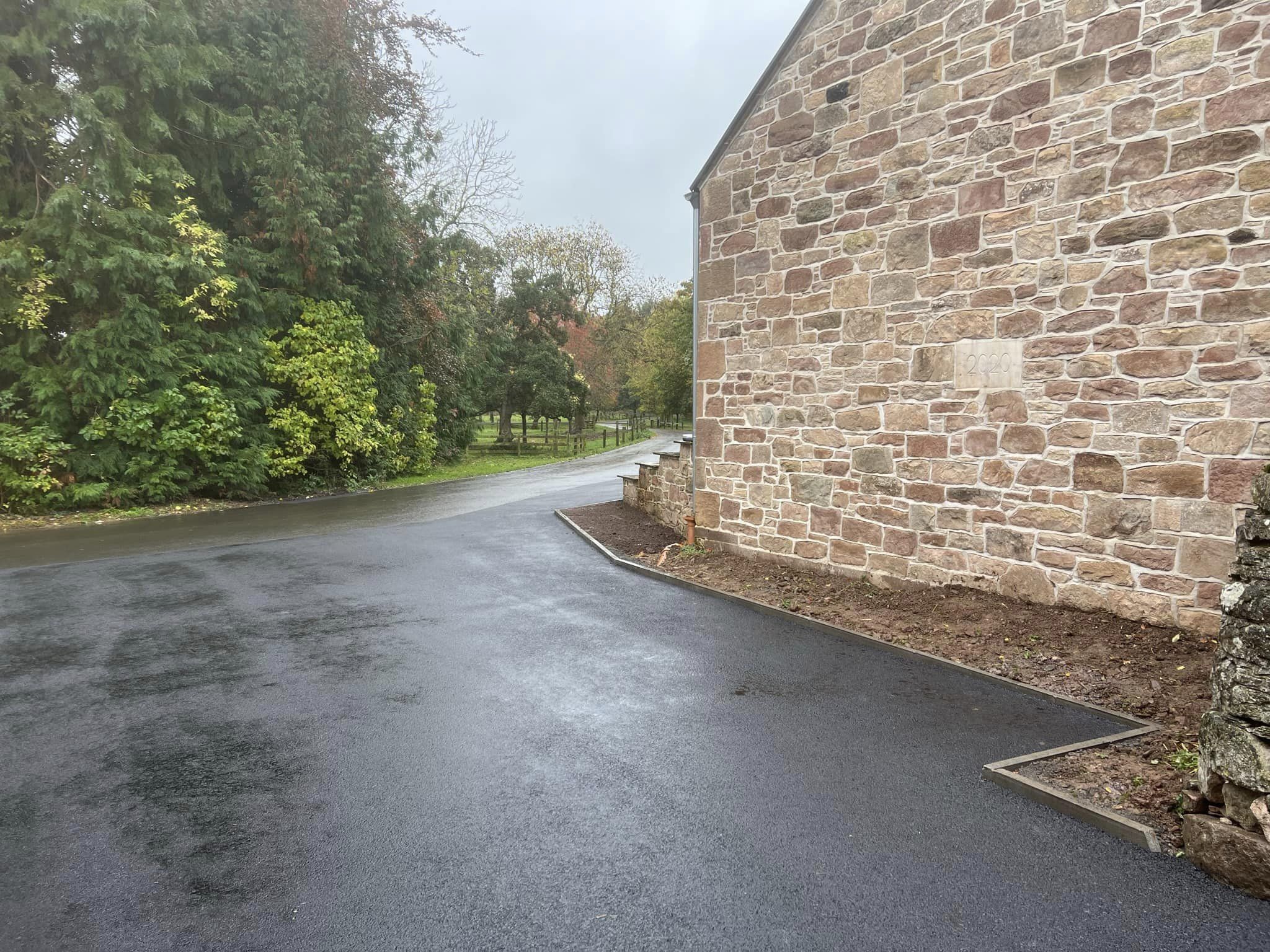 Tarmac Stables, Farm Road Completed Work