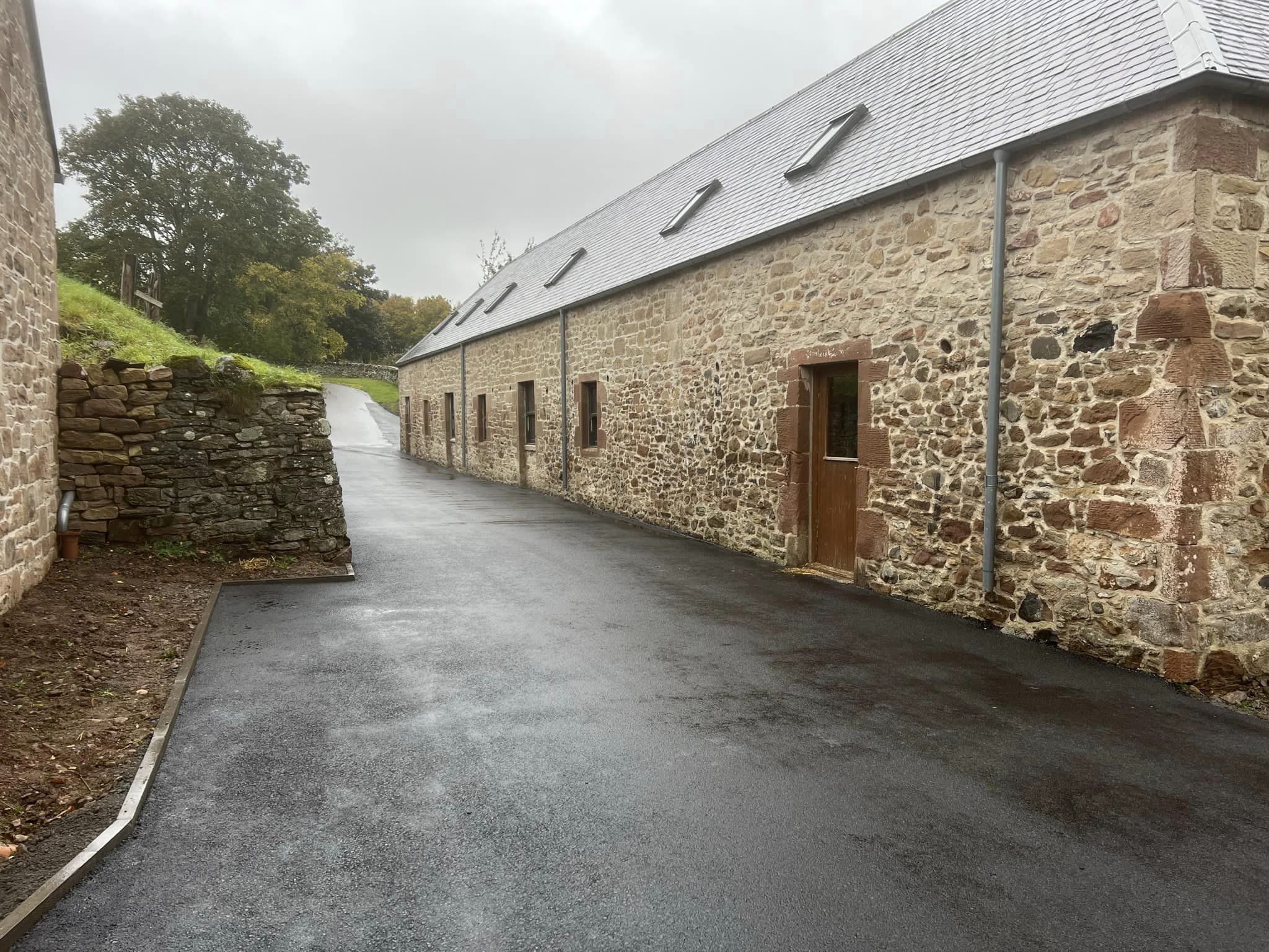 Tarmac Stables, Farm Road Completed Work