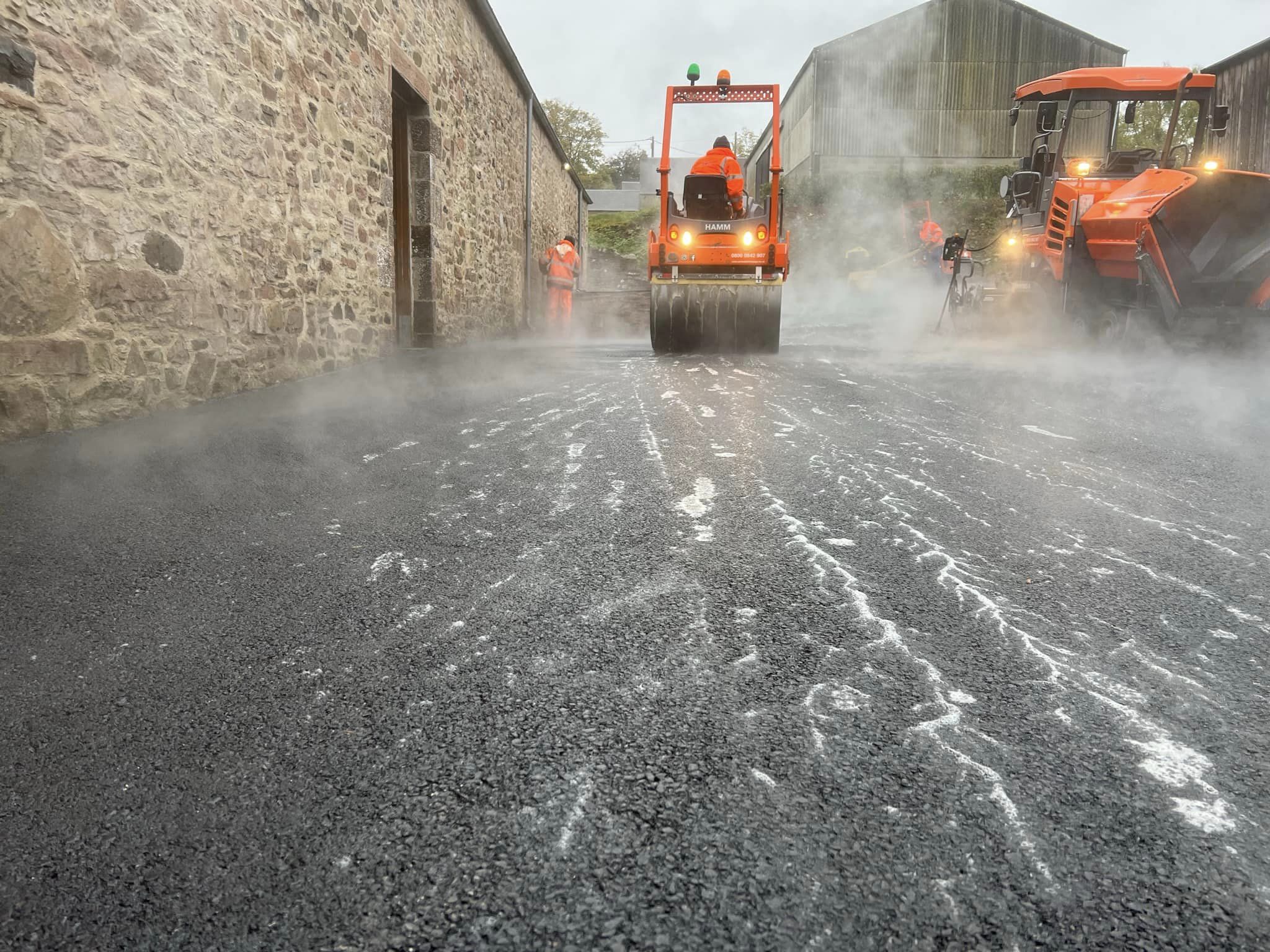 Tarmac Stables, Farm Road Completed Work