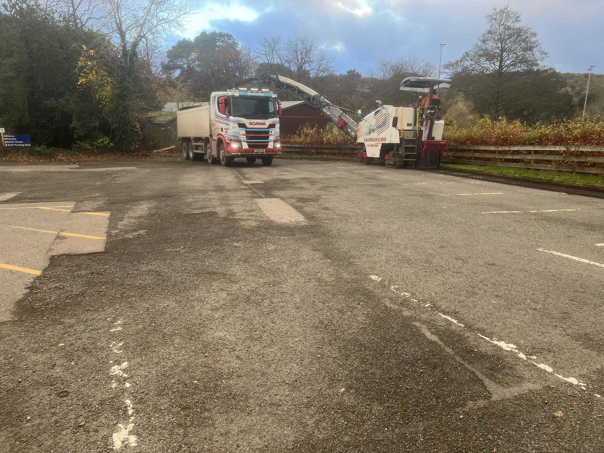 Car Park Contractor - Peebles, Scotland