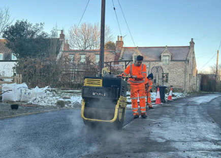 New Tarmac Entranceway to Council Specifications