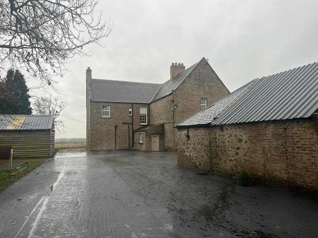 Farm House Drive Surfacing Contractor - Duns, Borders