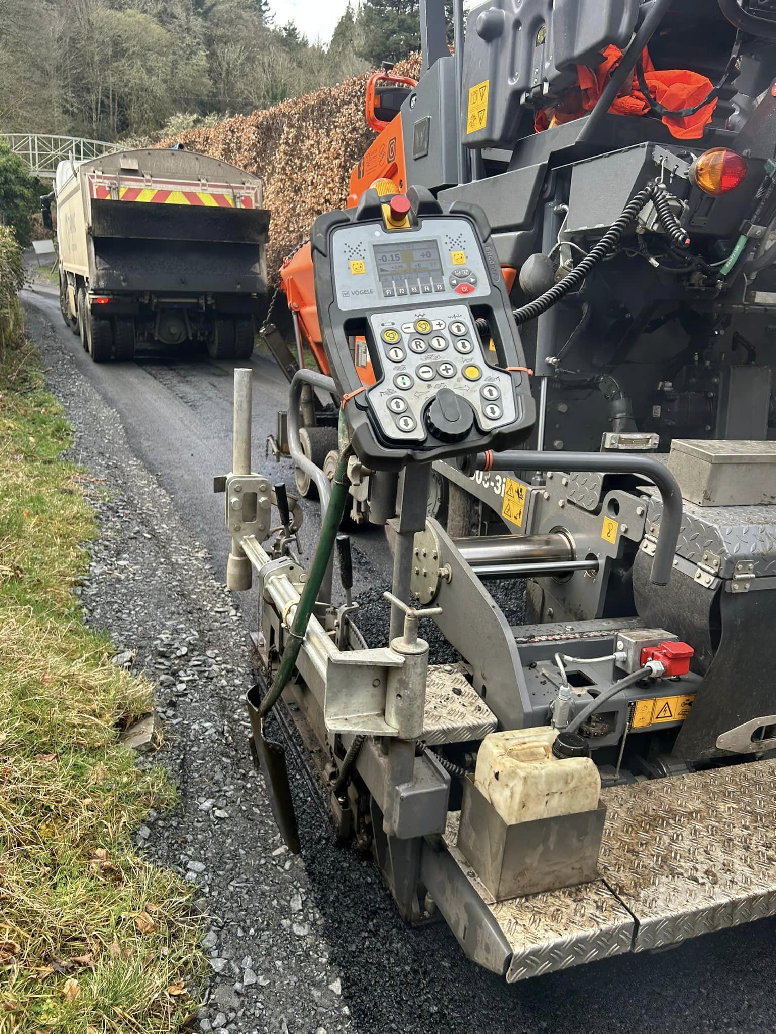 New Tarmac Cycle Route in Selkirk, Borders