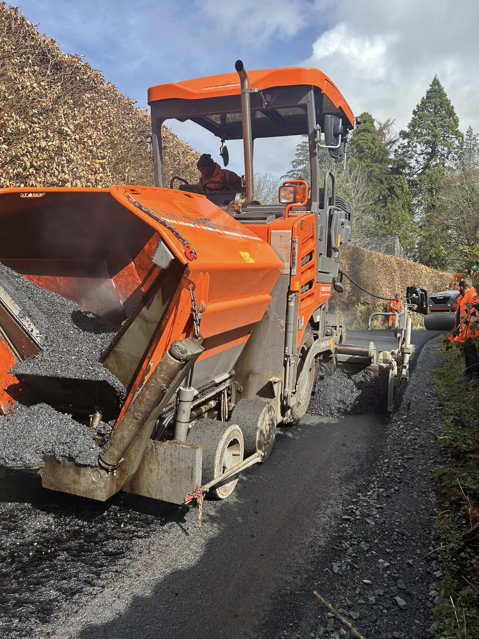 New Tarmac Cycle Route in Selkirk, Borders