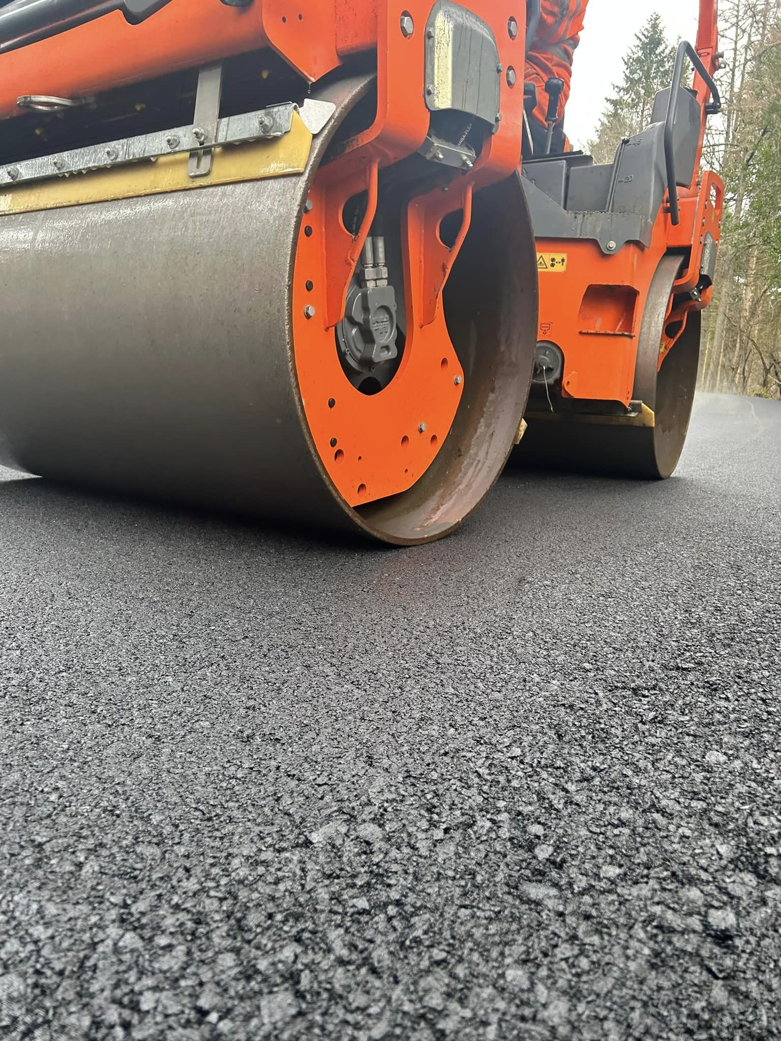 New Tarmac Cycle Route in Selkirk, Borders