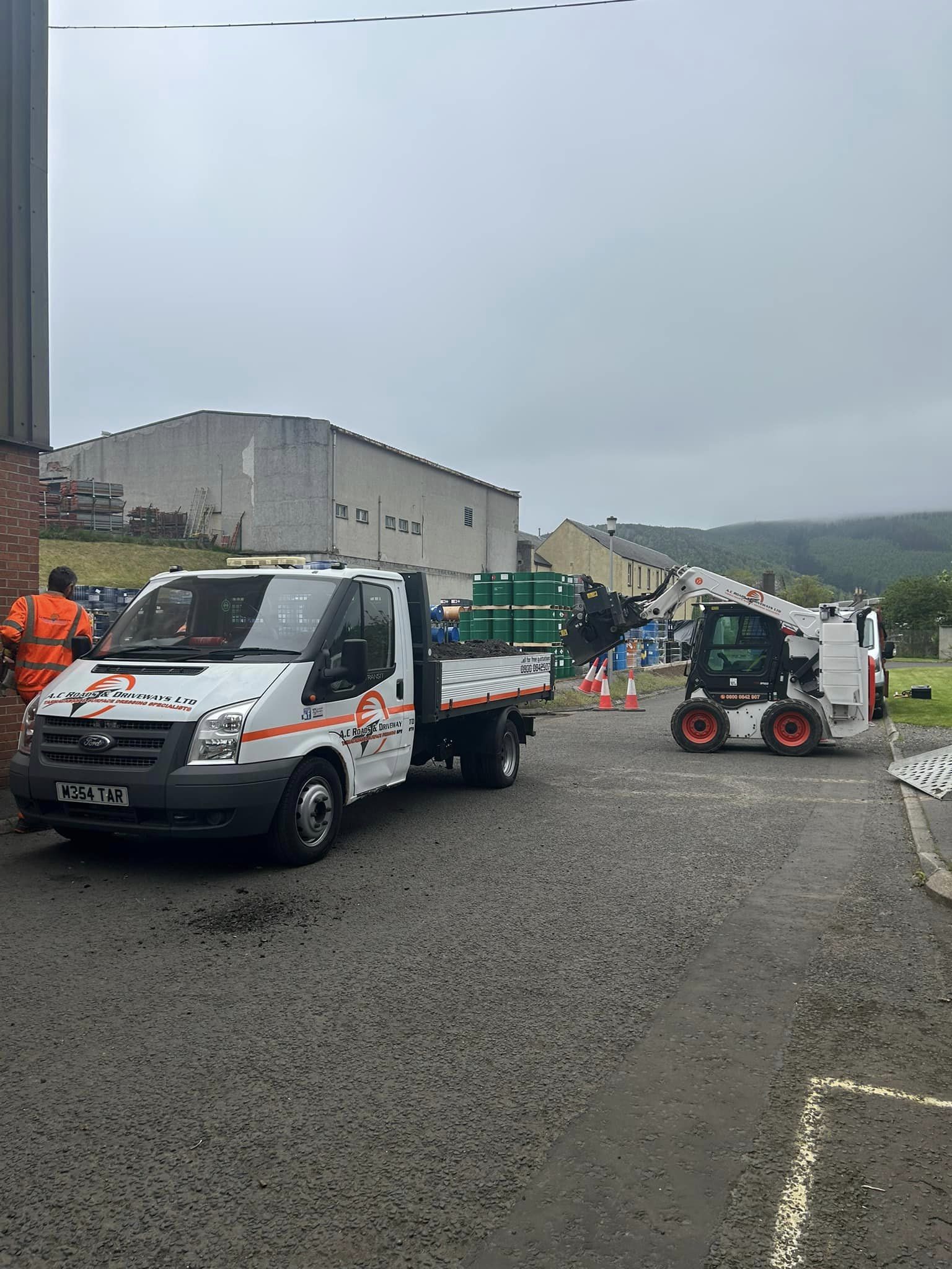 tarmac repairs edinburgh borders lothians scotland