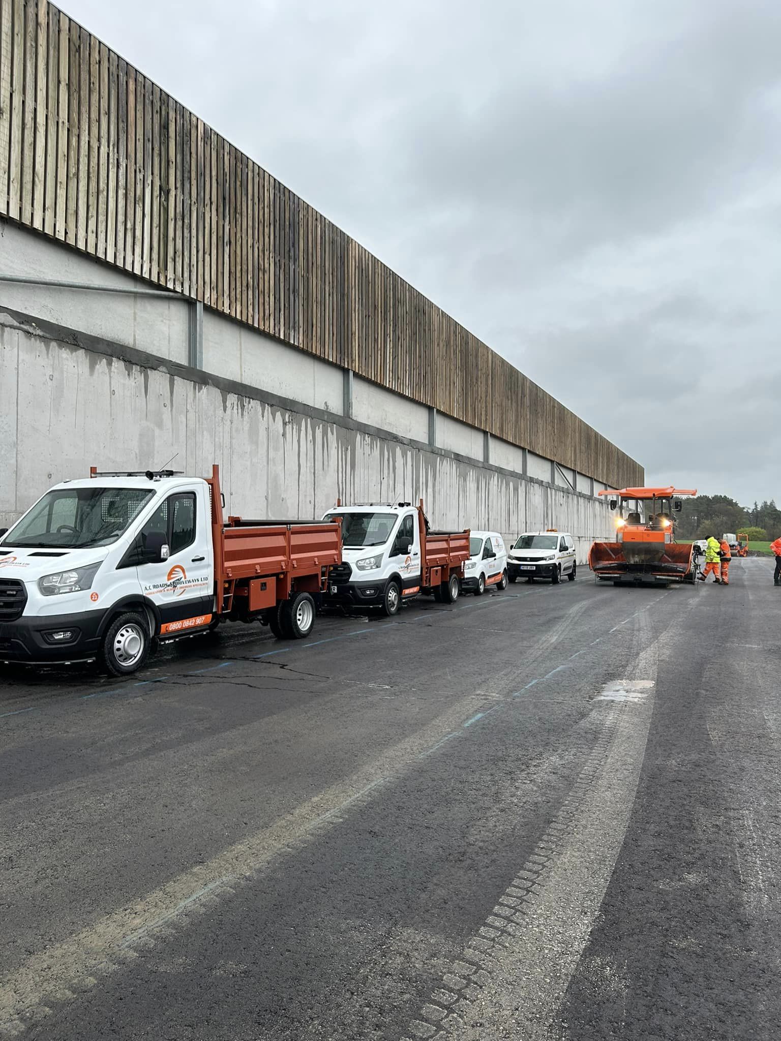 Tarmac Silage Clamp Contractors - Biggar, Scotland