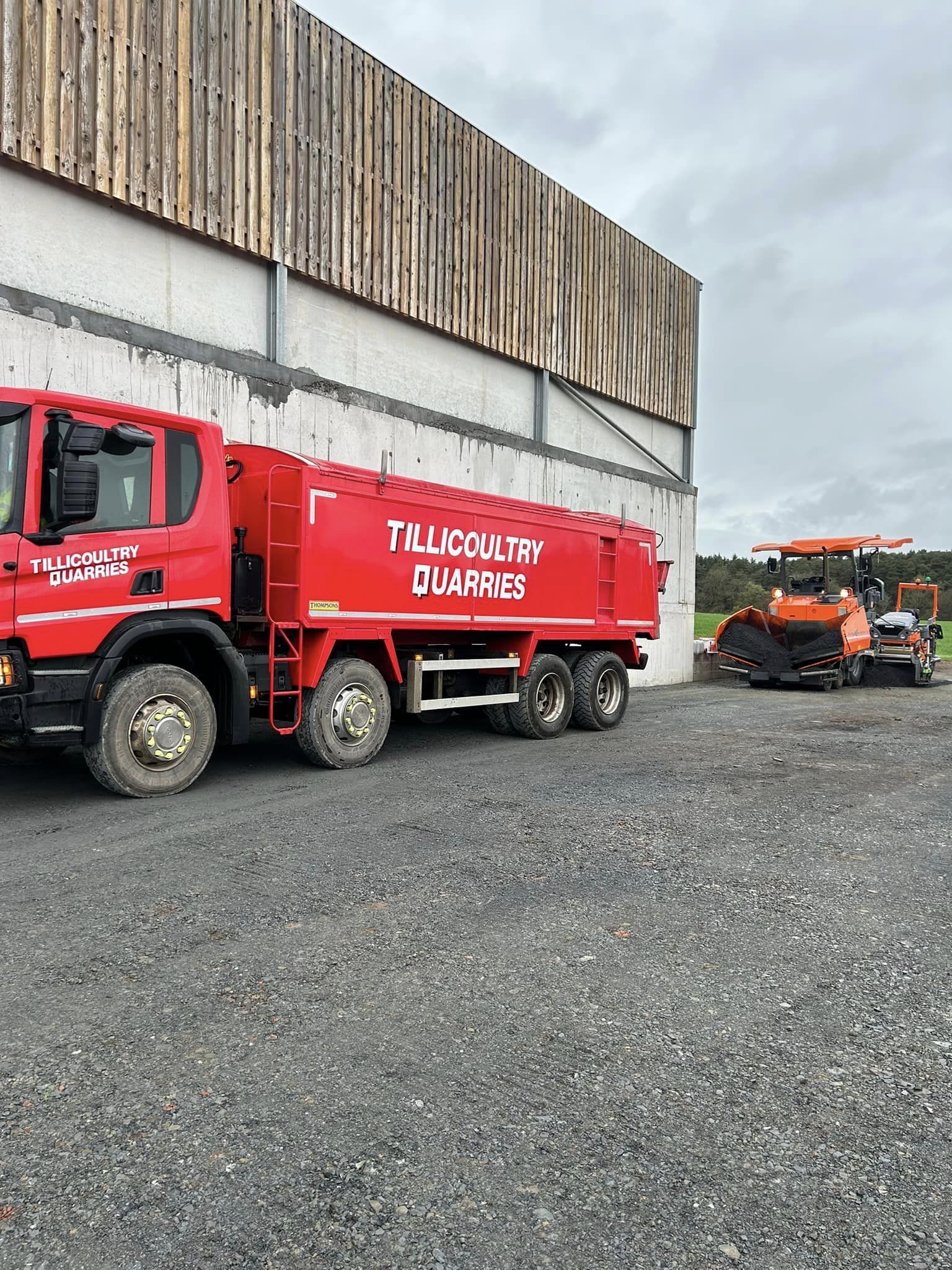 Tarmac Silage Clamp Contractors - Biggar, Scotland