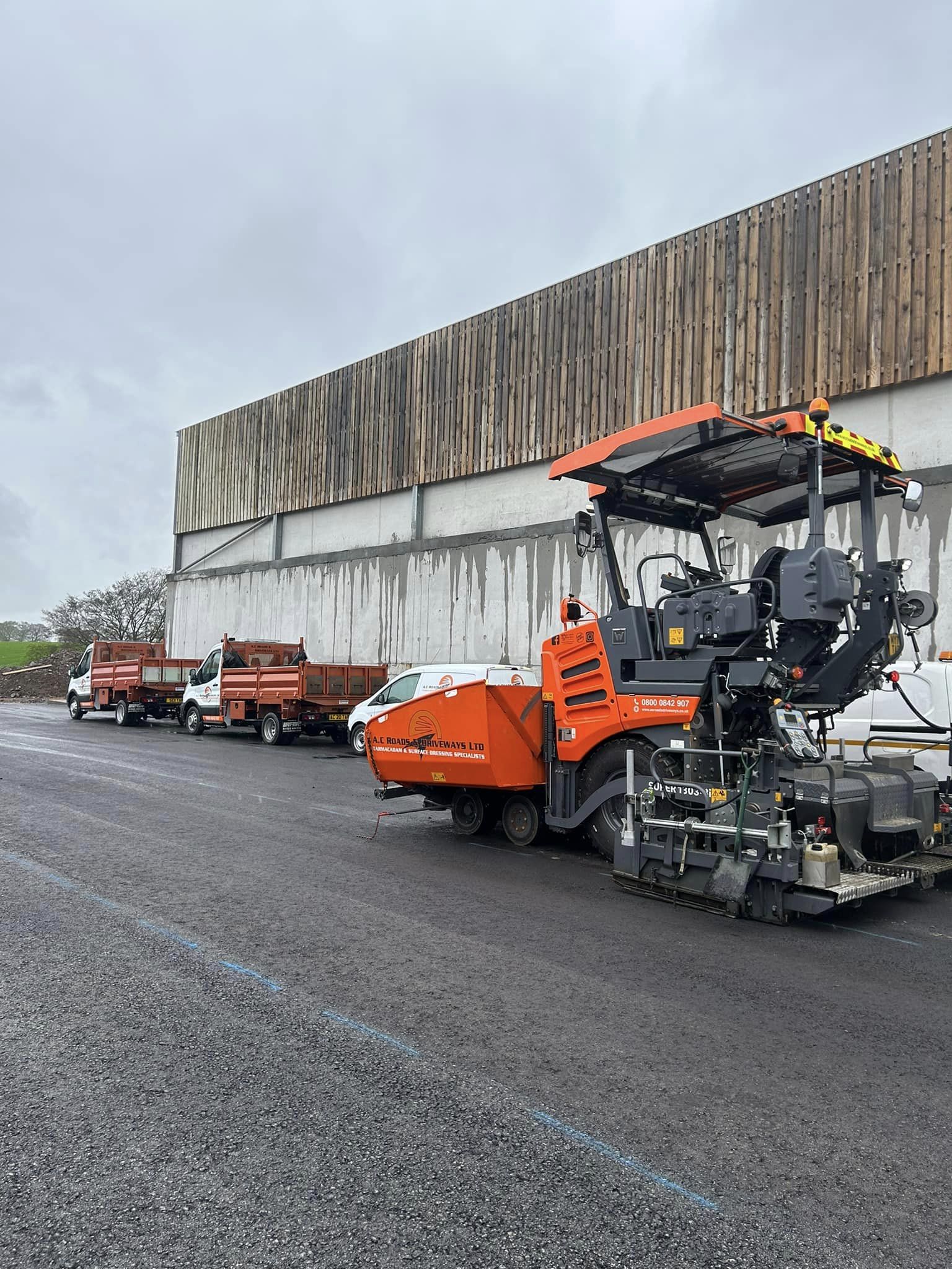 Tarmac Silage Clamp Contractors - Biggar, Scotland