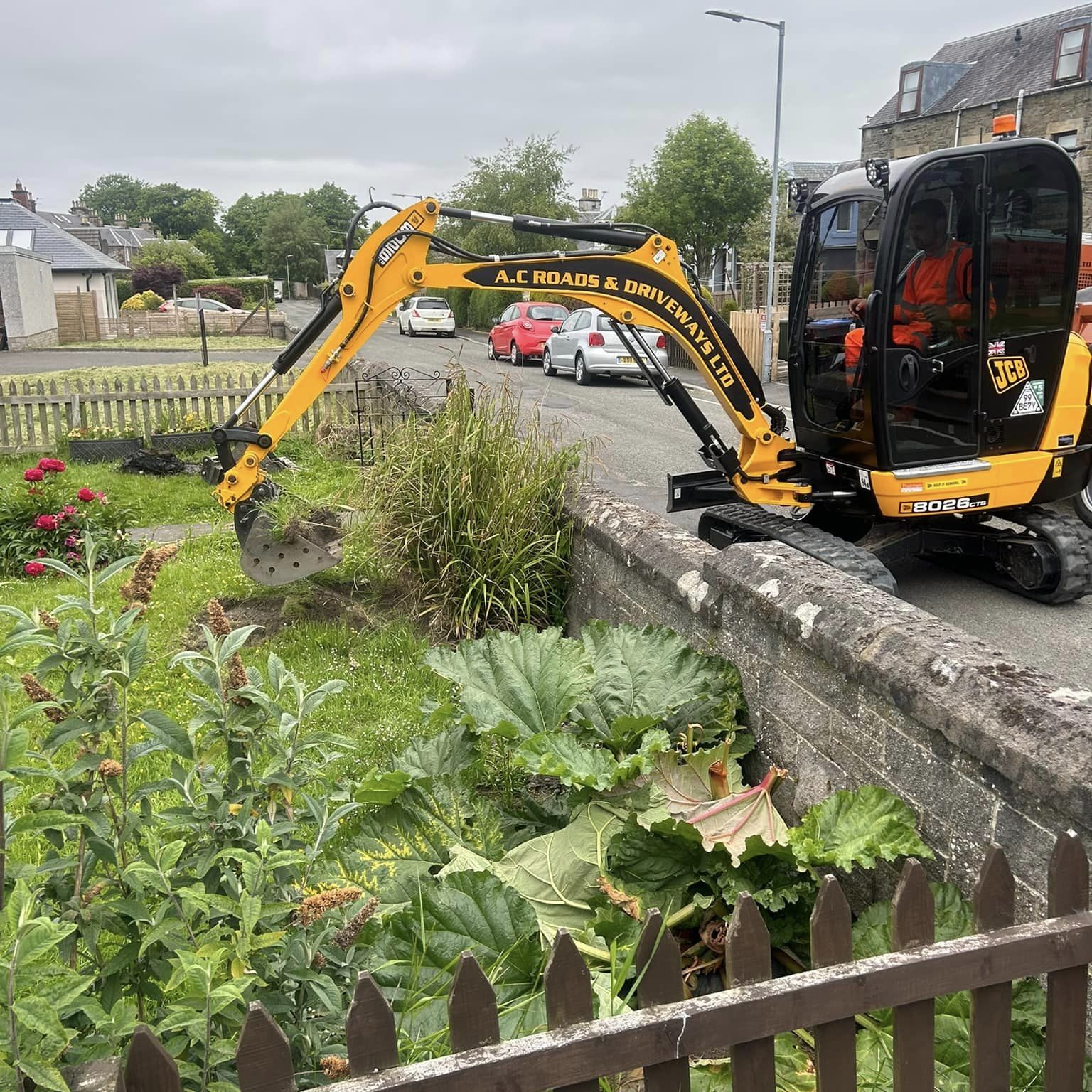 Convert Garden to Driveway - Selkirk, Scottish Borders