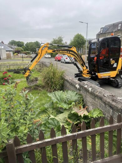 Convert Garden to Driveway - Selkirk, Scottish Borders
