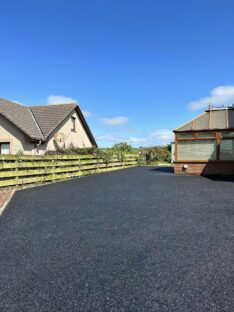 Extend Driveway for Motorhome - Borders, Scotland