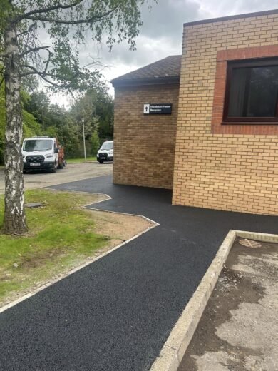 Tarmac Footpath Contractor - Borders General Hospital