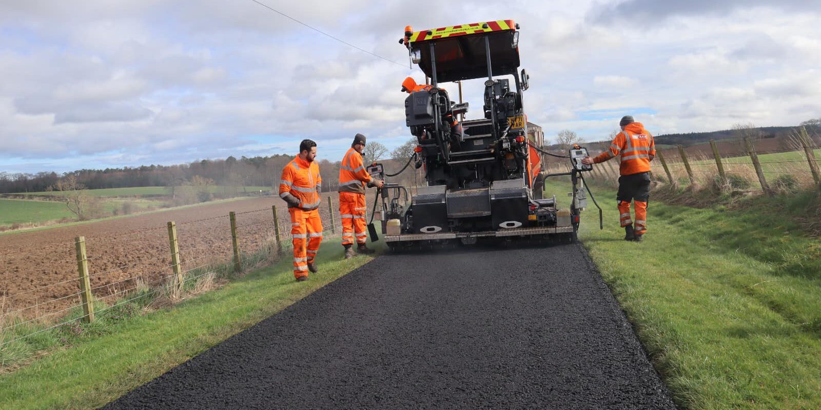 Farm Road Resurfacing - Haddington, East Lothian