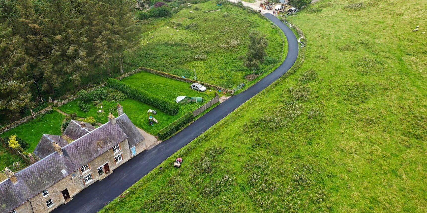 Fix Roadway Subsidence, New Roadway for Farm Premises