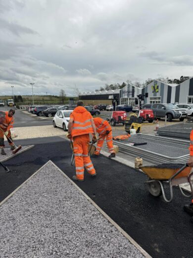 Garden & Leisure Centre Tarmac Surfacing - Newton, St Boswells