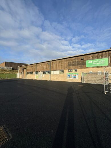 Utility Car Park Resurfacing - SPEN, Galashiels, Scotland