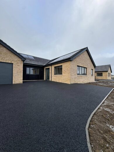 Tarmac Driveways New Build Homes - Berwick-Upon-Tweed