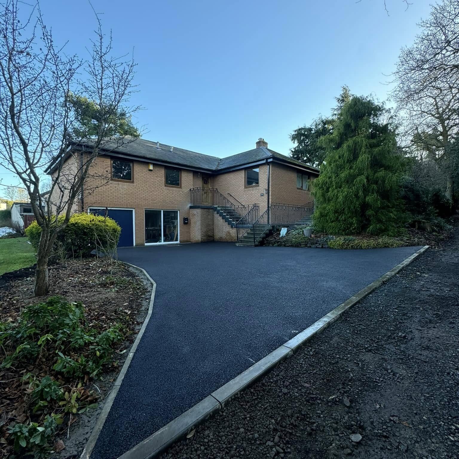 Tarmac Driveway Installed - Newstead, Borders