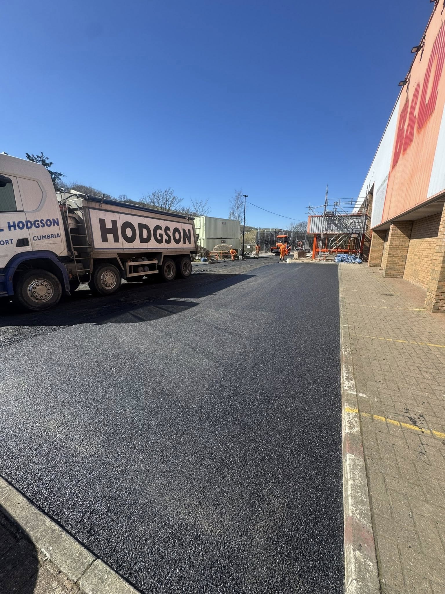 Car Park Resurfacing - B&Q, Galashiels
