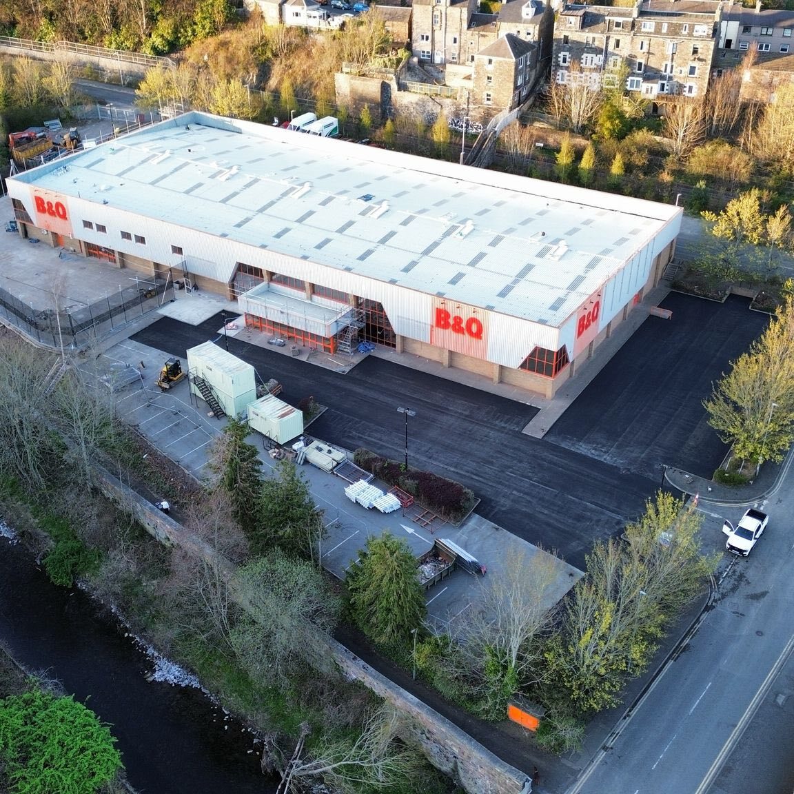 Car Park Resurfacing - B&Q, Galashiels