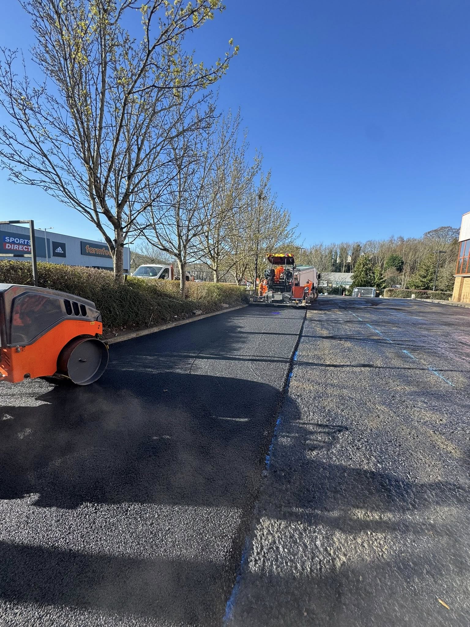 Car Park Resurfacing - B&Q, Galashiels
