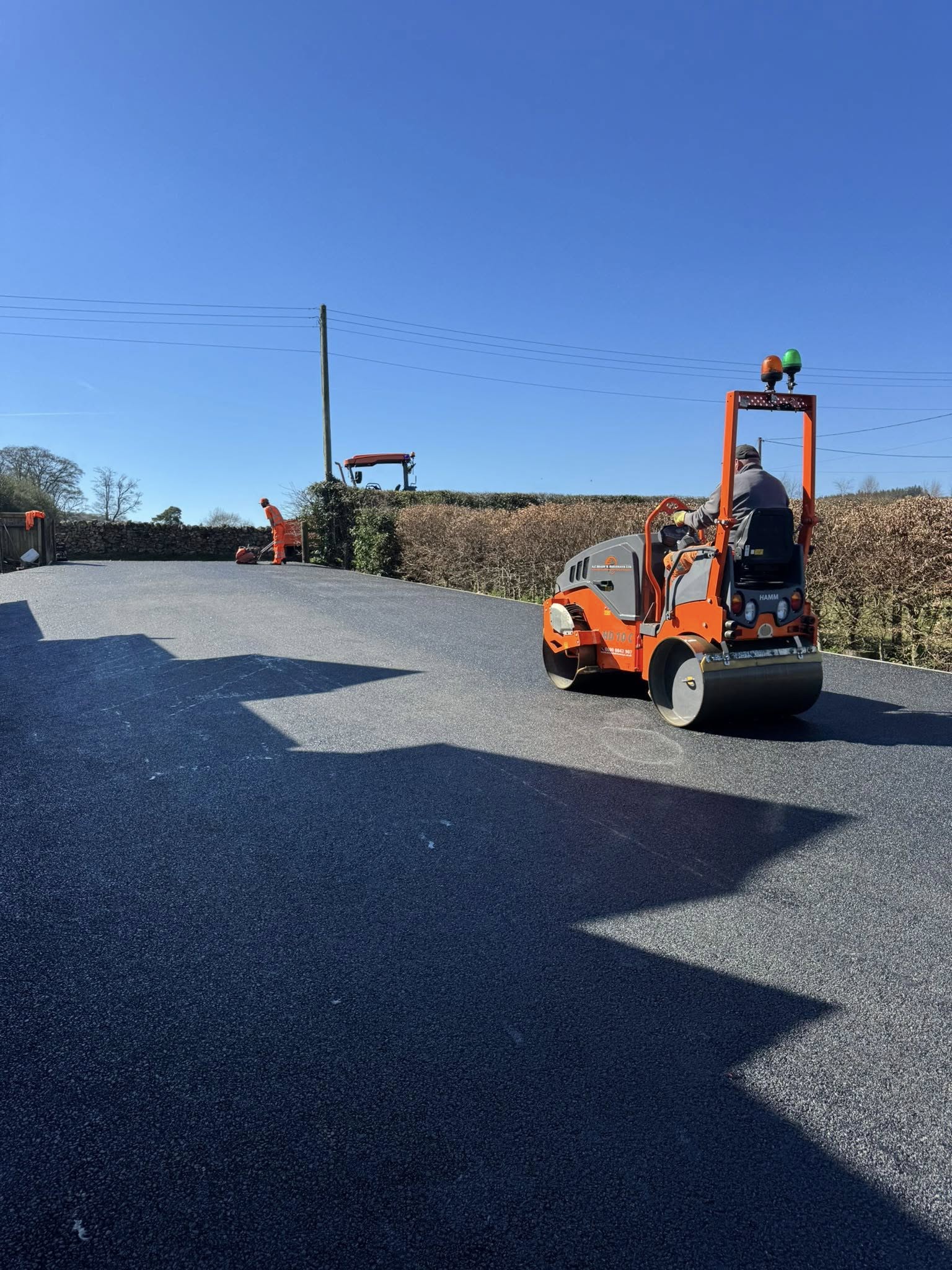 Tarmac Driveway, Kerbing and Drainage - Jedburgh
