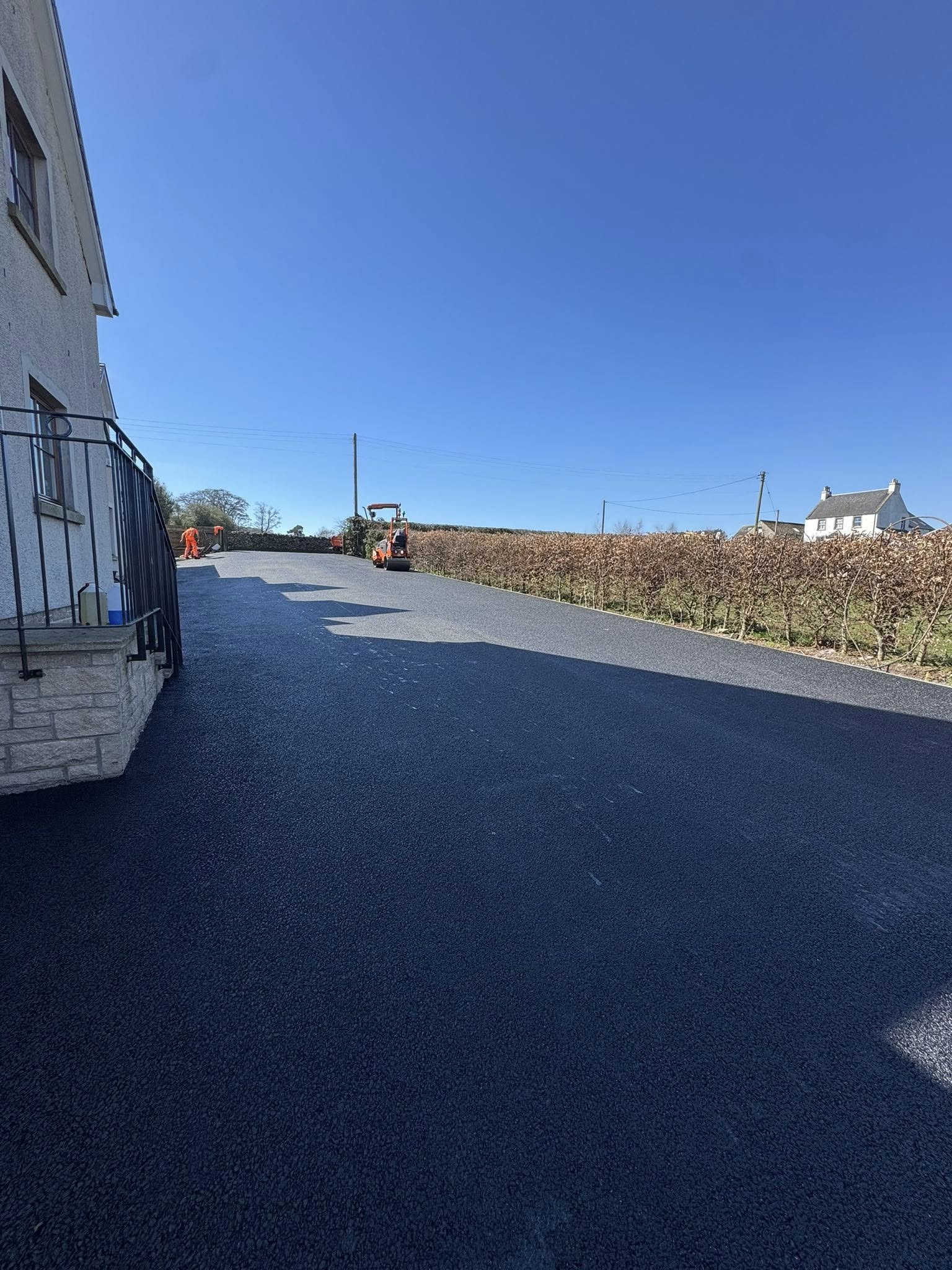 Tarmac Driveway, Kerbing and Drainage - Jedburgh