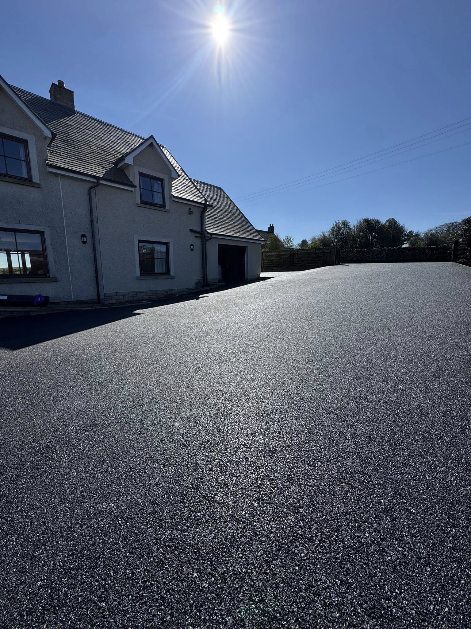 Tarmac Driveway, Kerbing and Drainage - Jedburgh