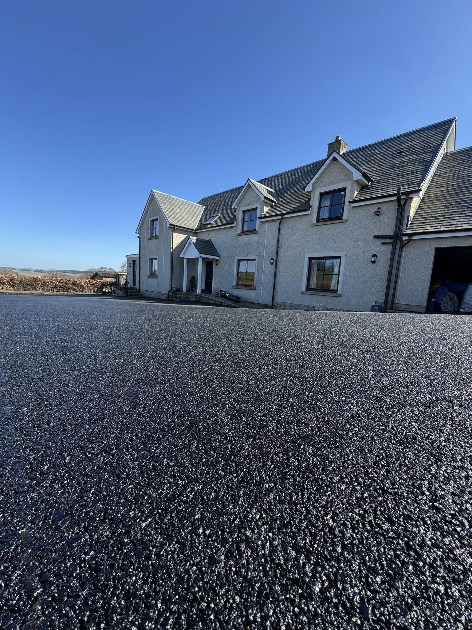 Tarmac Driveway, Kerbing and Drainage - Jedburgh