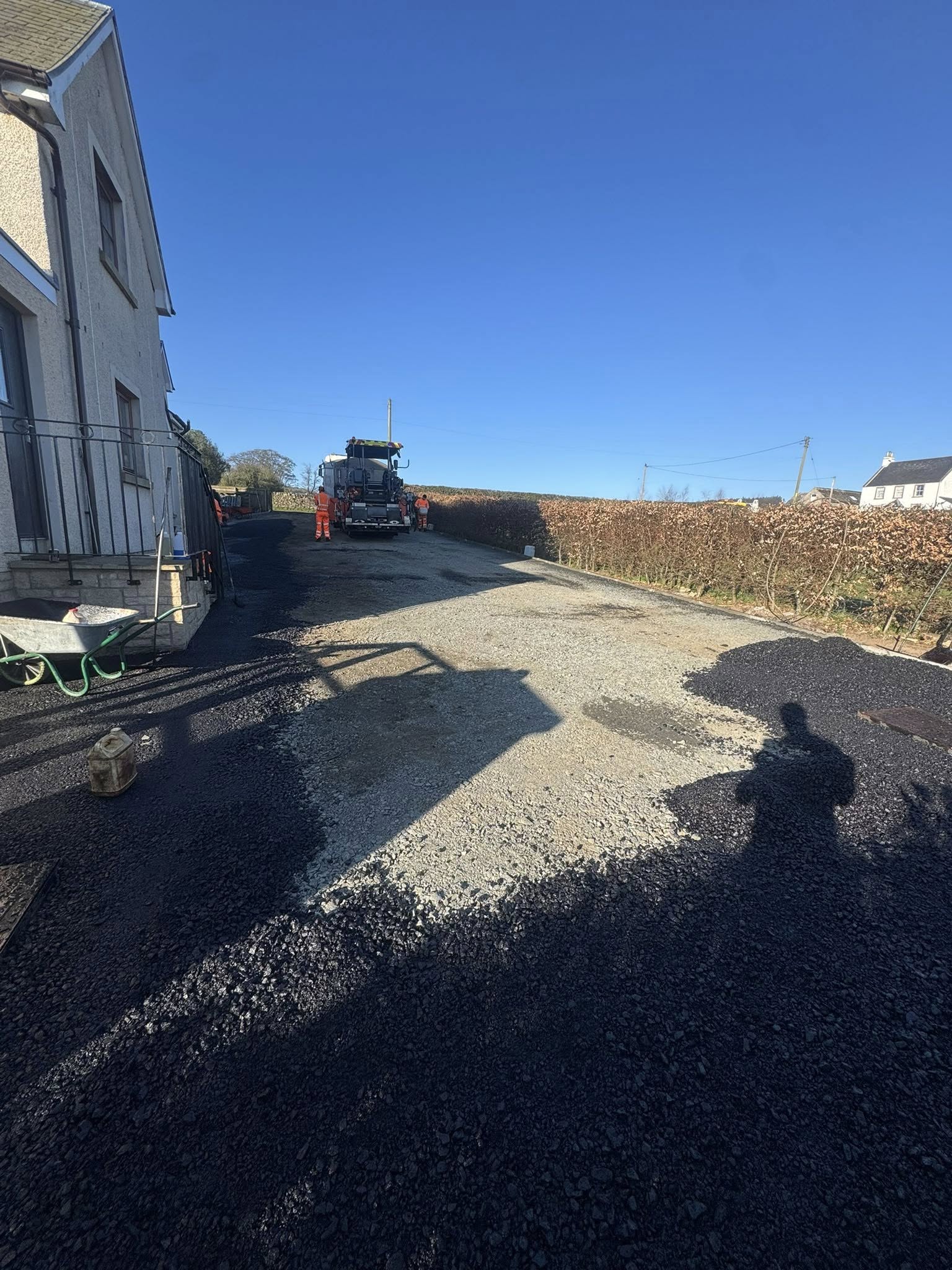 Tarmac Driveway, Kerbing and Drainage - Jedburgh