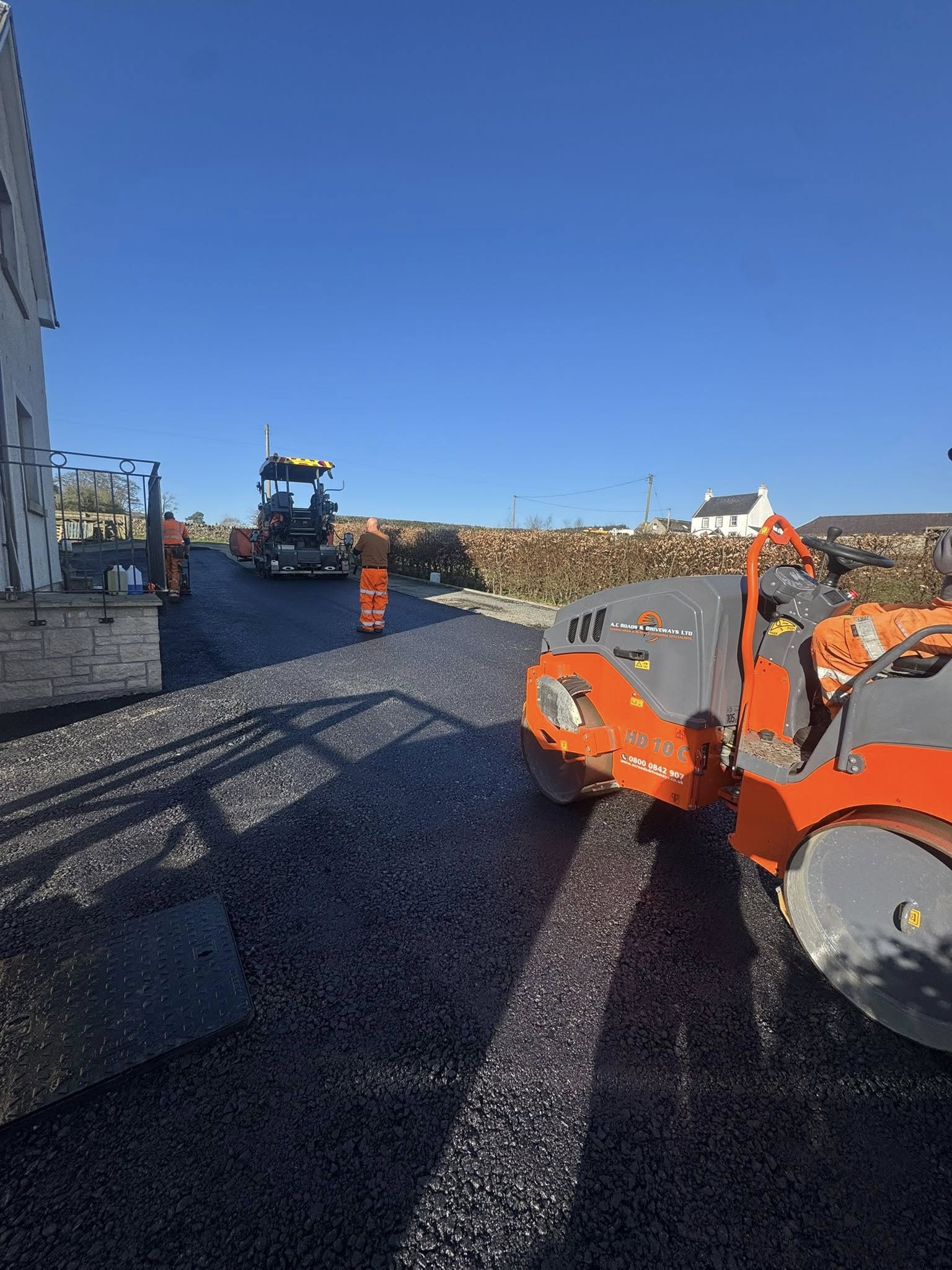Tarmac Driveway, Kerbing and Drainage - Jedburgh