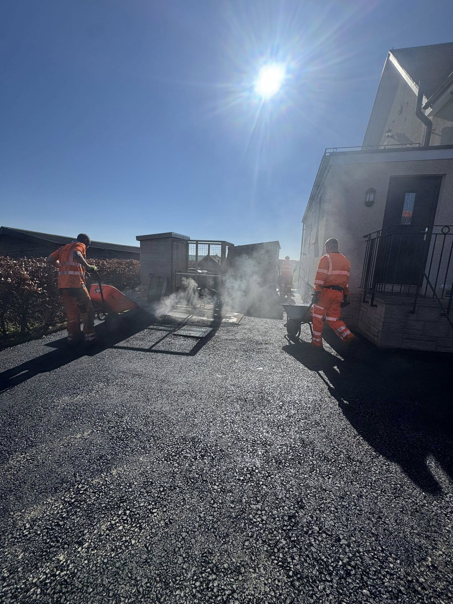 Tarmac Driveway, Kerbing and Drainage - Jedburgh