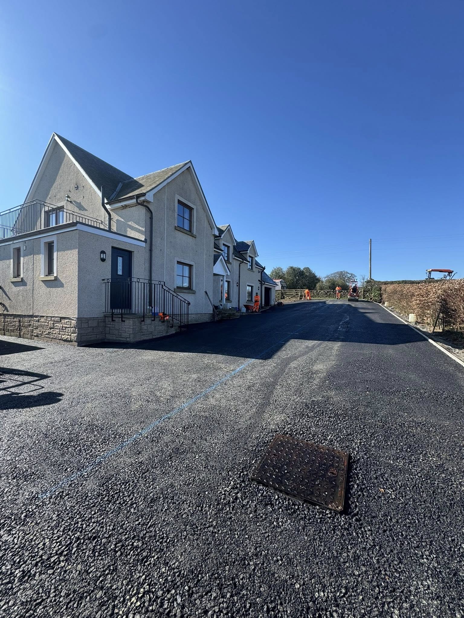 Tarmac Driveway, Kerbing and Drainage - Jedburgh