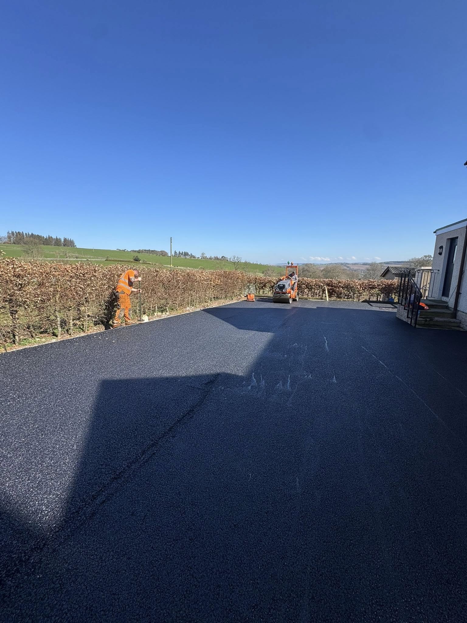 Tarmac Driveway, Kerbing and Drainage - Jedburgh
