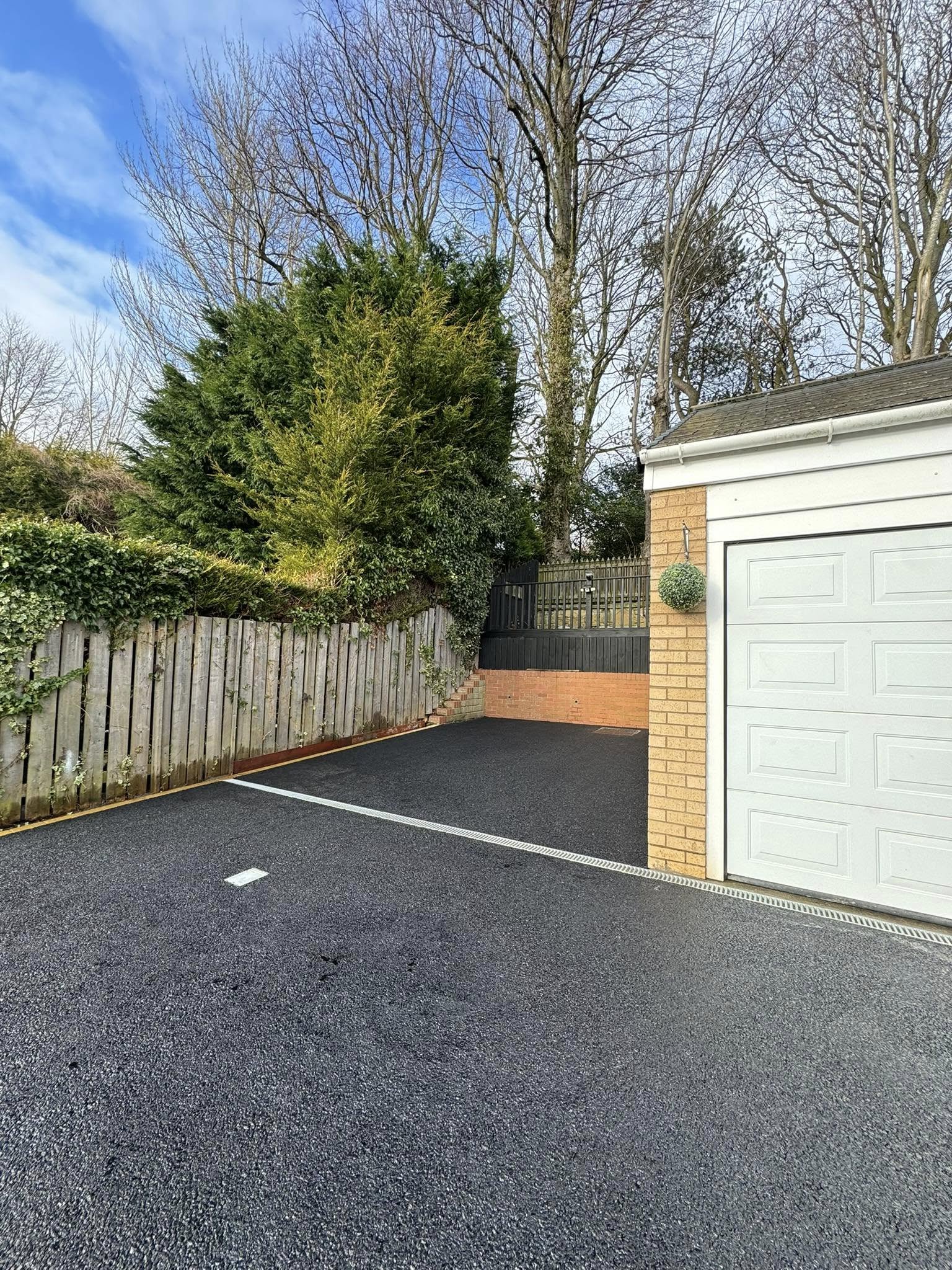 Tarmac Driveway with Block Paving - Northumberland