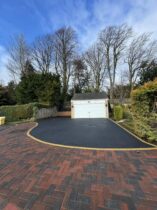 Tarmac Driveway with Block Paving - Northumberland