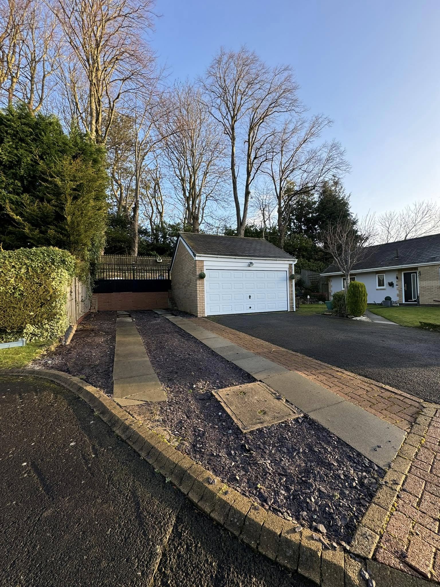 Tarmac Driveway with Block Paving - Northumberland