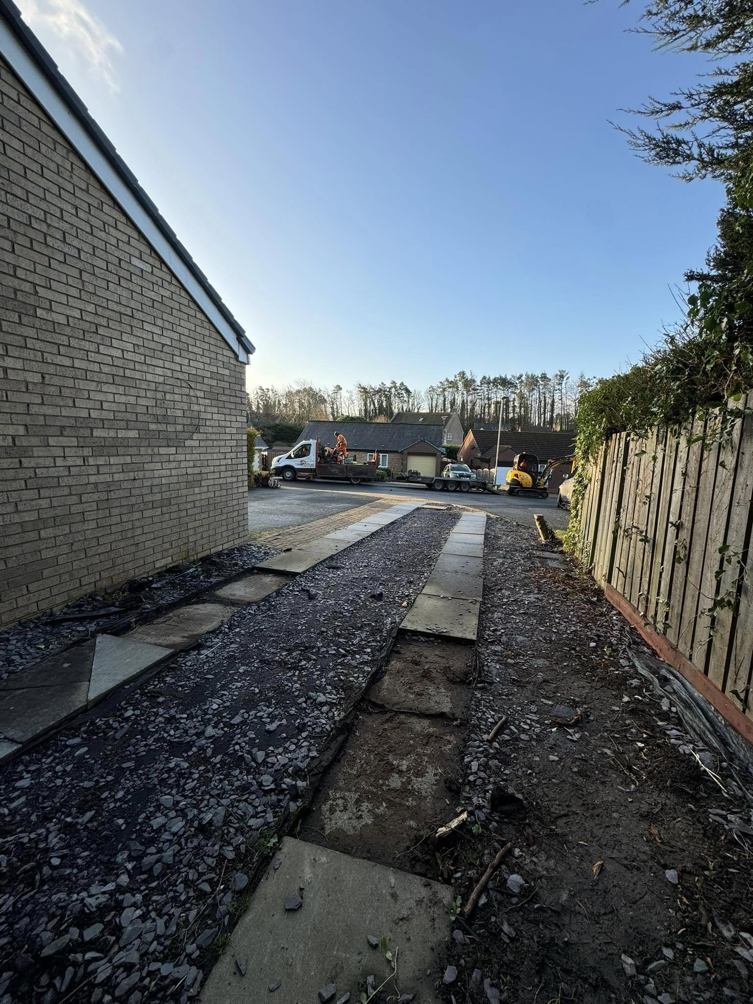 Tarmac Driveway with Block Paving - Northumberland