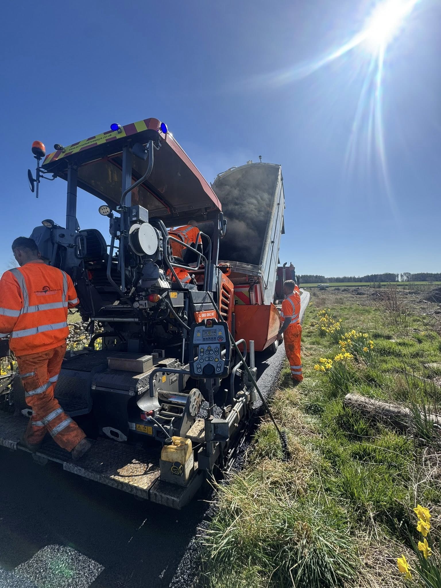 Road Construction Contractor - Scottish Borders